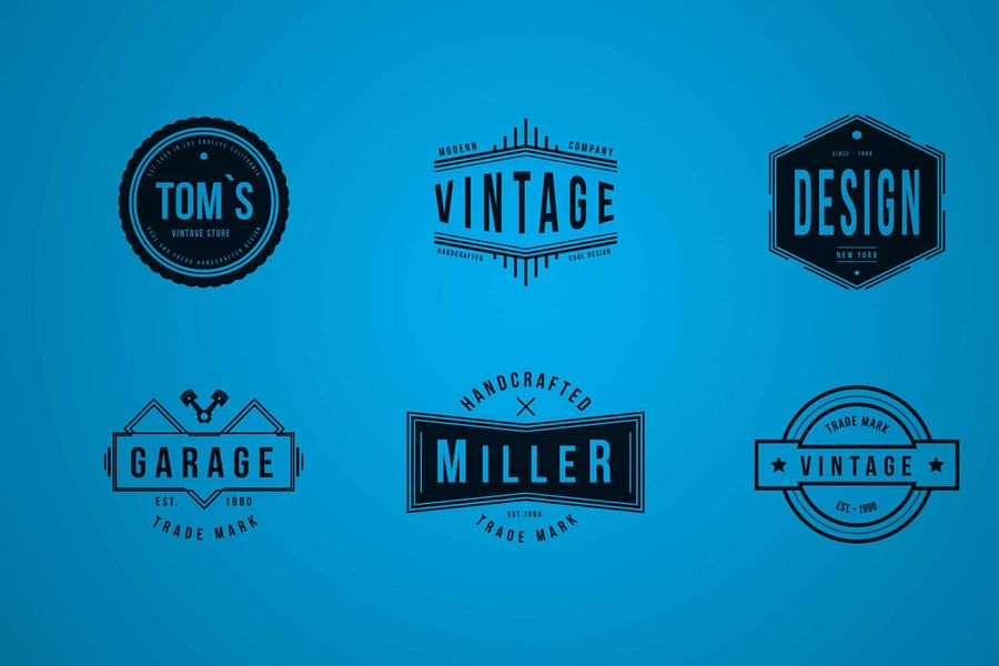 storytelling vintage logo