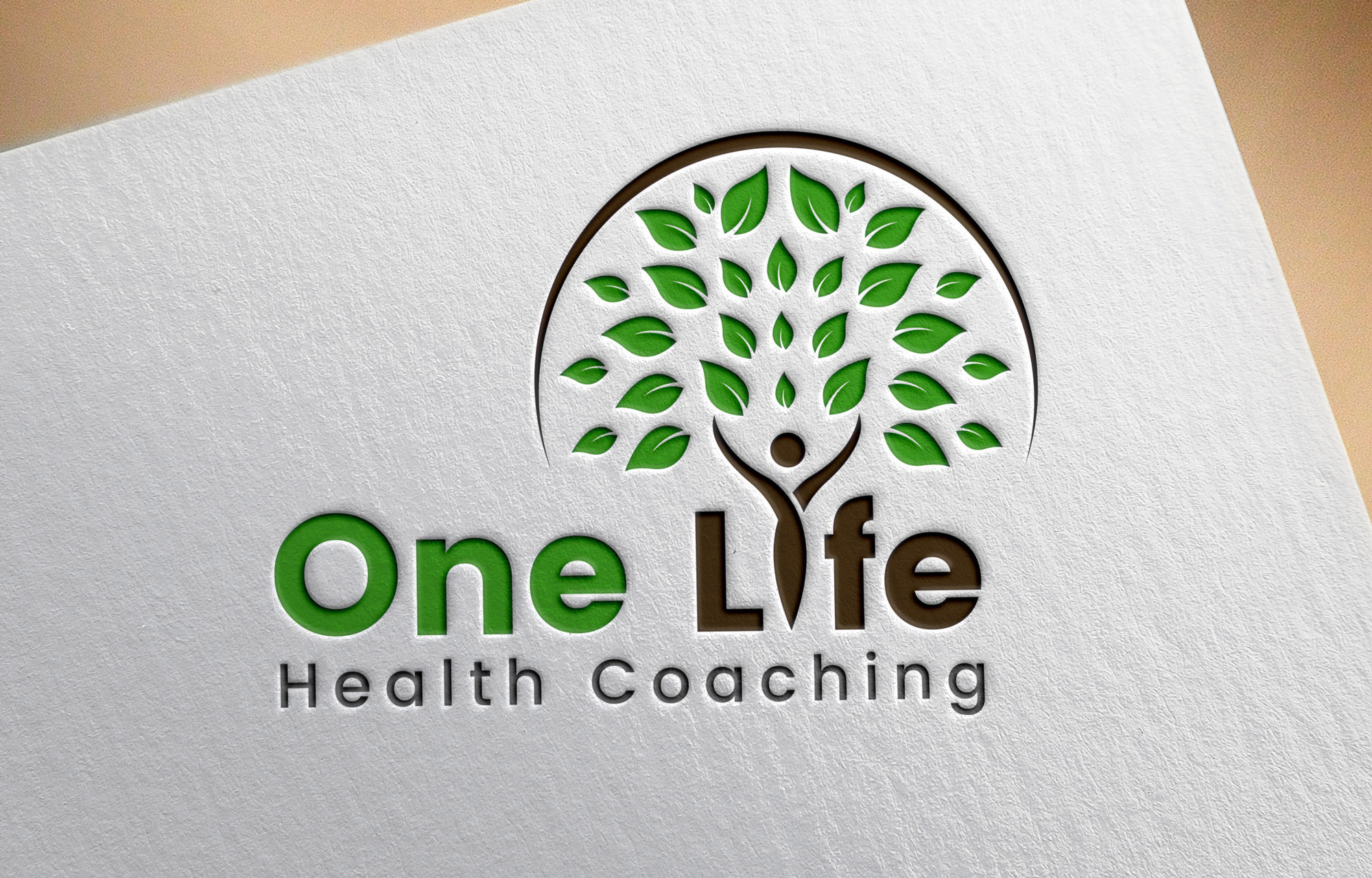 minimalist tree logo