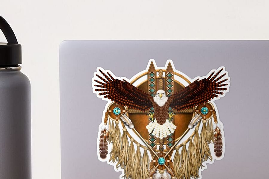 Native American Eagle Logo