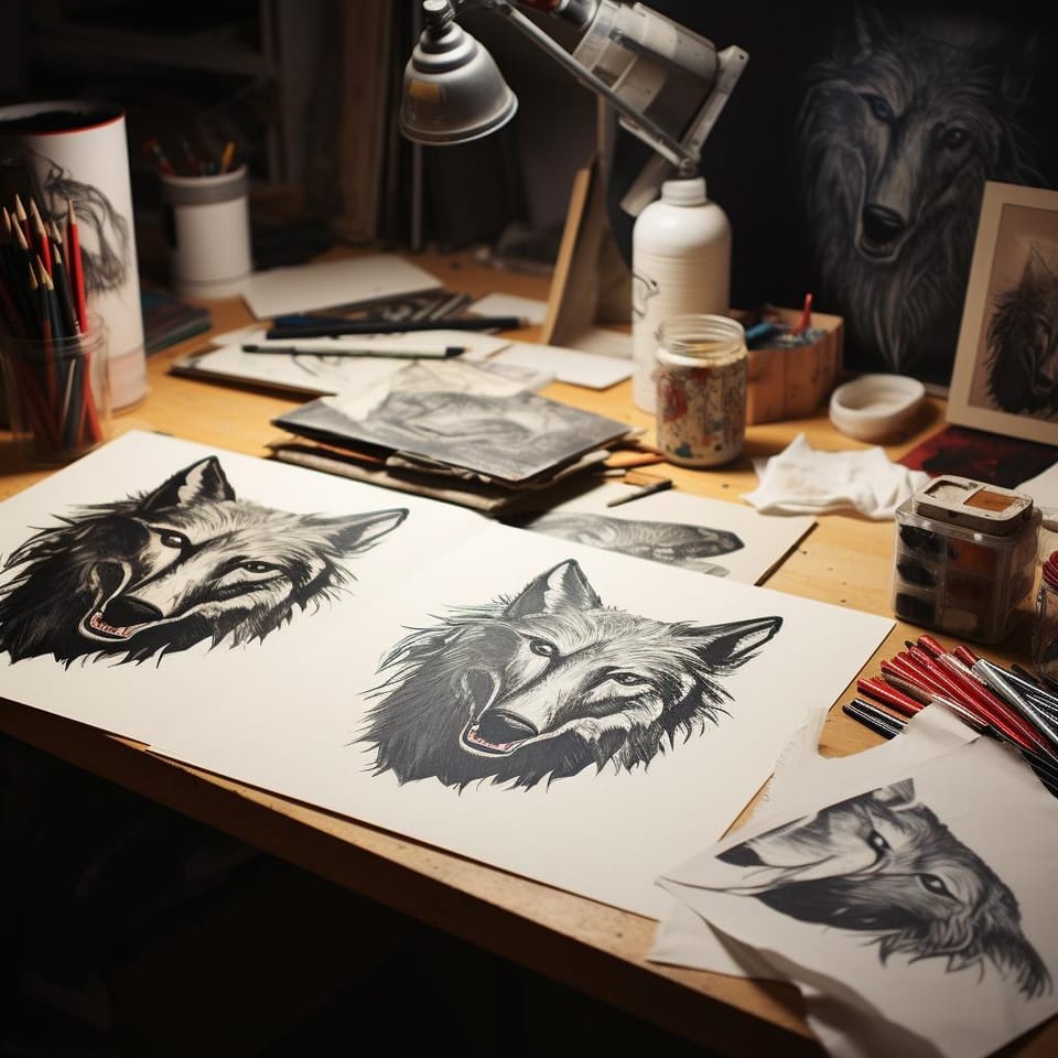Creativity Unleashed: Exploring the Wild Side of Wolf Logo Designs