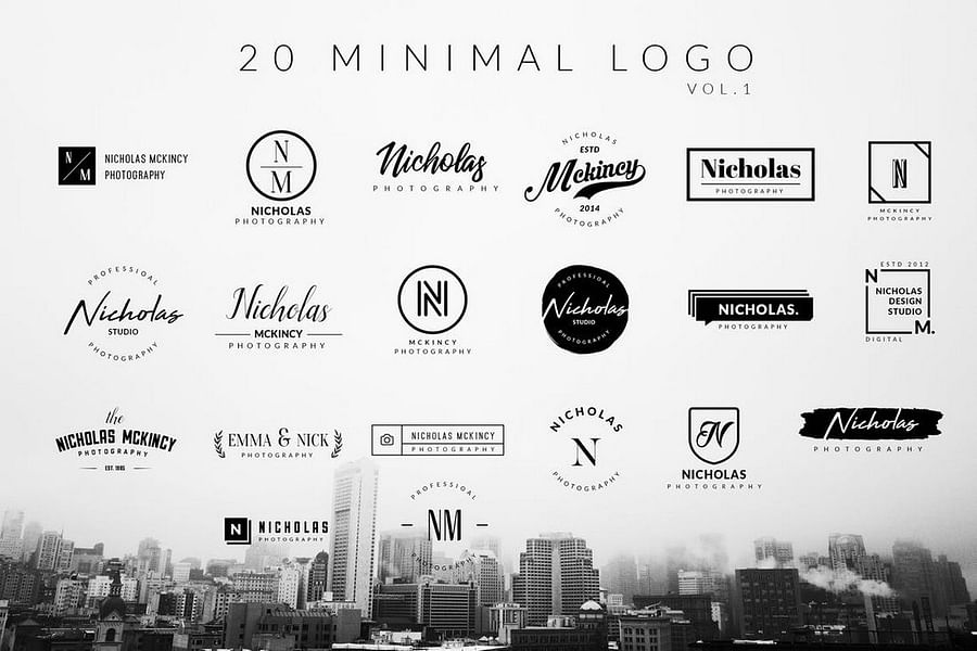 Collection of Minimalist Logo Designs