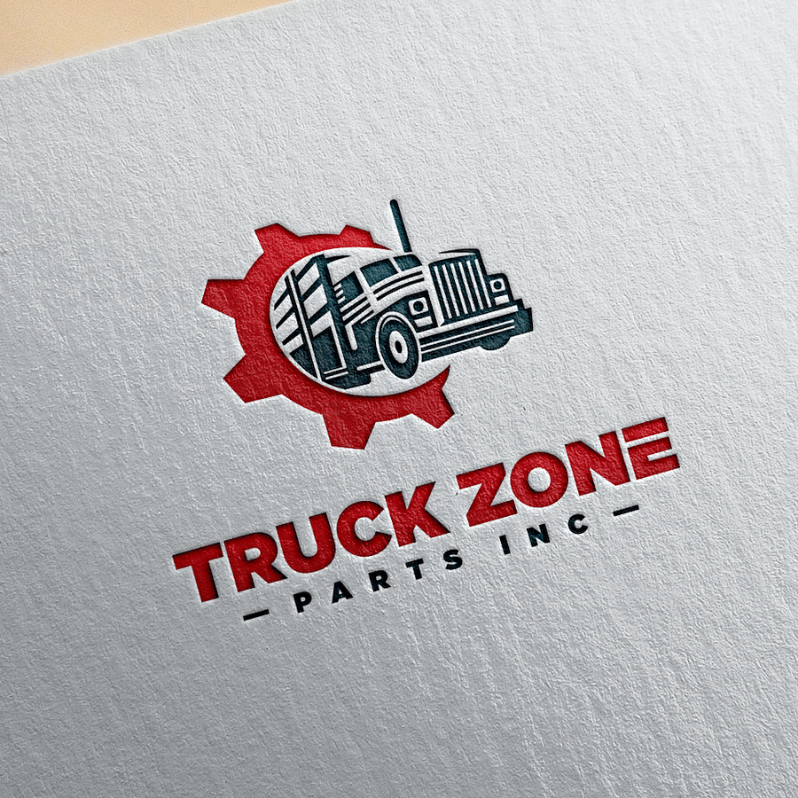 Simple yet effective truck logo design