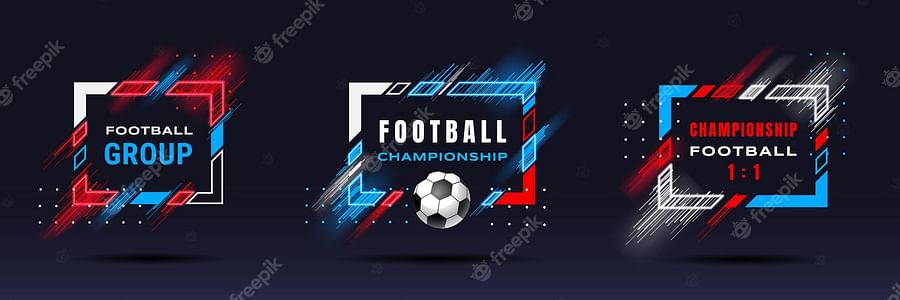 Dynamic and creative soccer logo design