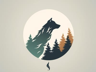 The Untamed Beauty of Nature: A Look at Wolf and Eagle Logo Designs