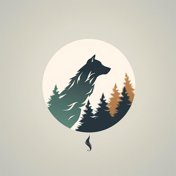 The Untamed Beauty of Nature: A Look at Wolf and Eagle Logo Designs