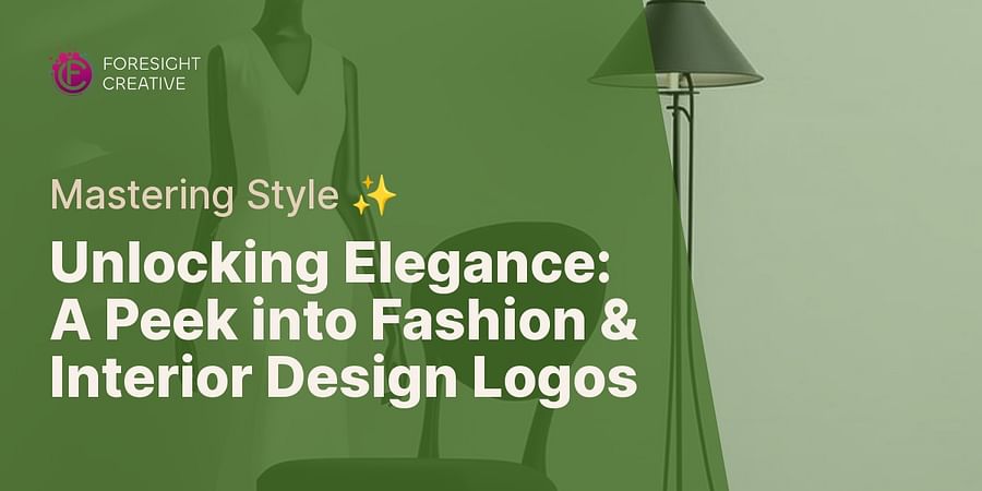 Unlocking Elegance: A Peek into Fashion & Interior Design Logos - Mastering Style ✨