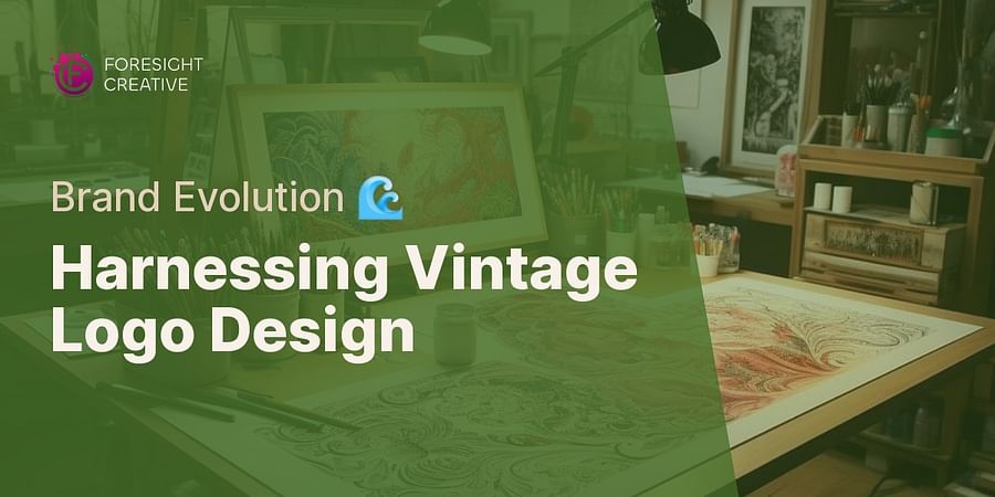 Harnessing Vintage Logo Design - Brand Evolution 🌊