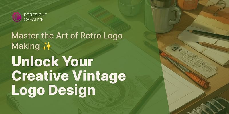 Unlock Your Creative Vintage Logo Design - Master the Art of Retro Logo Making ✨