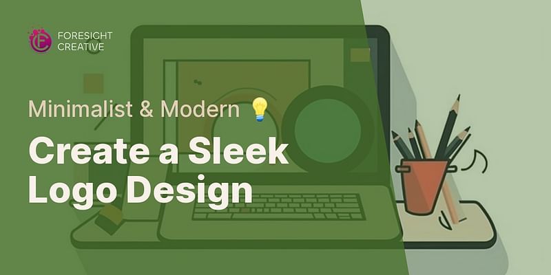 Create a Sleek Logo Design - Minimalist & Modern 💡
