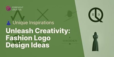 Unleash Creativity: Fashion Logo Design Ideas - 👗 Unique Inspirations