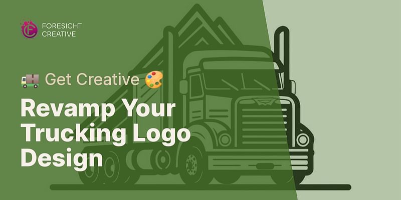 Revamp Your Trucking Logo Design - 🚚 Get Creative 🎨