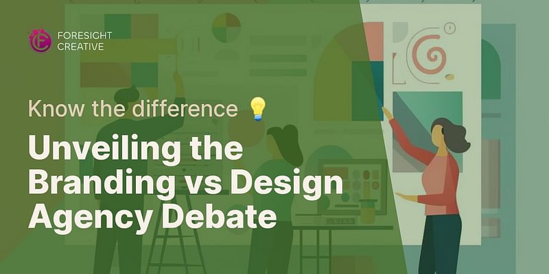 Unveiling the Branding vs Design Agency Debate - Know the difference 💡