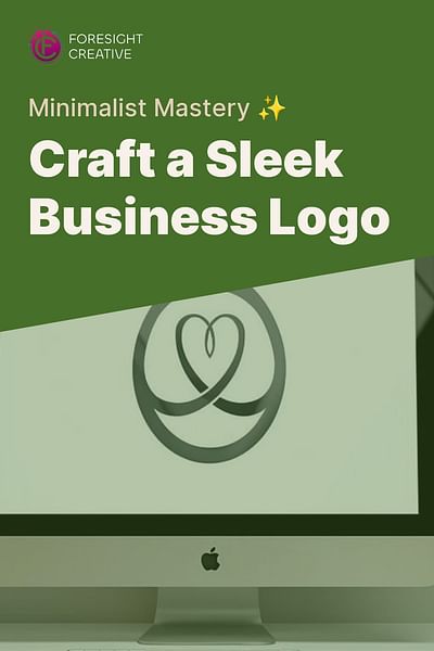 Craft a Sleek Business Logo - Minimalist Mastery ✨