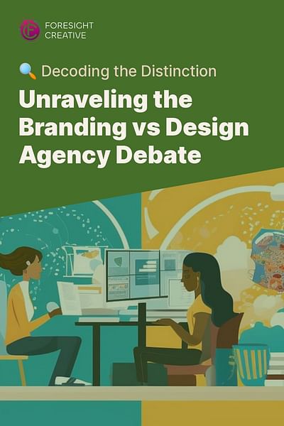 Unraveling the Branding vs Design Agency Debate - 🔍 Decoding the Distinction