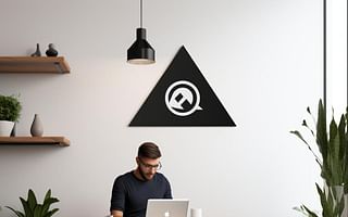 How can I create a modern logo for my business?