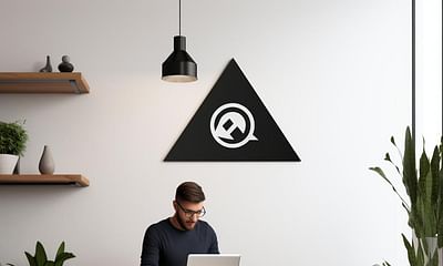 How can I create a modern logo for my business?